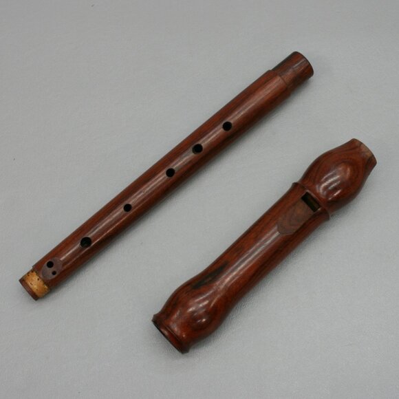 PARTS REPAIR Vintage Koch Recorder Alto K-104 Flute Schirmer MISSING FOOT JOINT - Picture 2 of 9